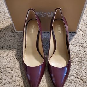 Women's Michael Kors Plum Colored Heels